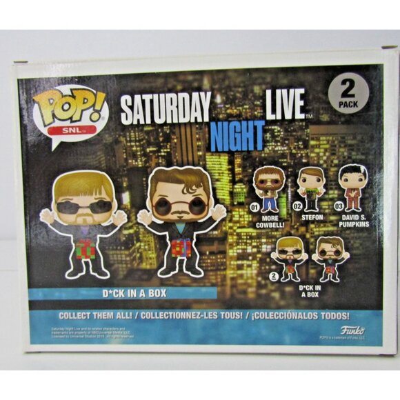 Funko Pop SNL Dick in a Box 2 Pack Justin Timberlake & Andy Samberg - Picture 4 of 7